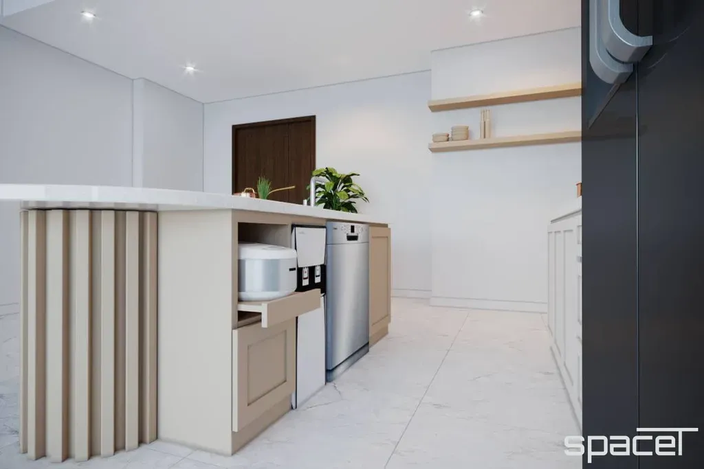 Phòng bếp - Căn hộ Midtown Quận 7 - Phong cách Modern | Space T