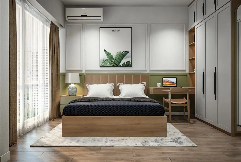 Phòng ngủ - Căn hộ Garden Court 1 Quận 7 - Phong cách Scandinavian + Modern | Space T