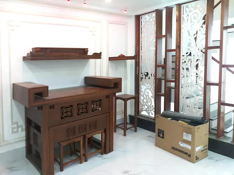 Phòng thờ - Biệt Thự Liền Kề - Phong cách Neo Classic + Modern | Space T