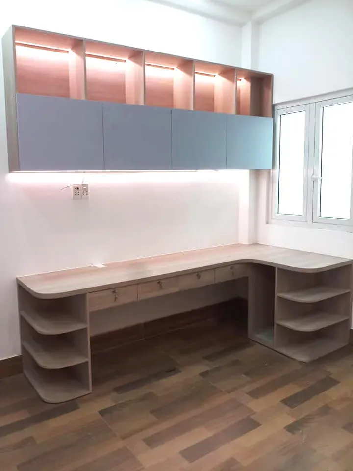 Phòng làm việc - Biệt Thự Liền Kề - Phong cách Neo Classic + Modern | Space T