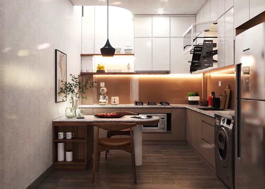 Nhà phố Âu Cơ Quận 11 - Phong cách Scandinavian + Modern