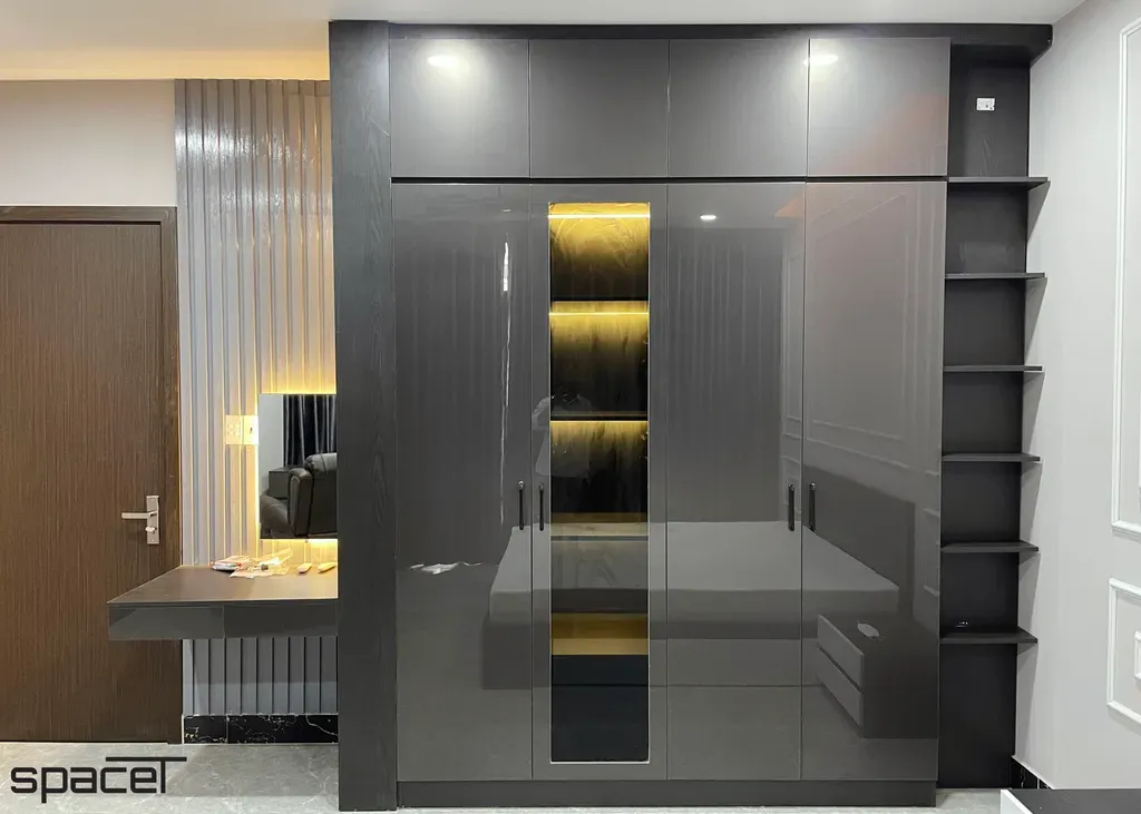 Phòng ngủ - Nhà phố Phước Điền Citizen Bình Dương - Phong cách Modern | Space T