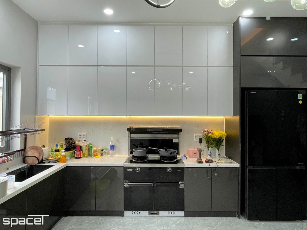 Phòng bếp - Nhà phố Phước Điền Citizen Bình Dương - Phong cách Modern  | Space T