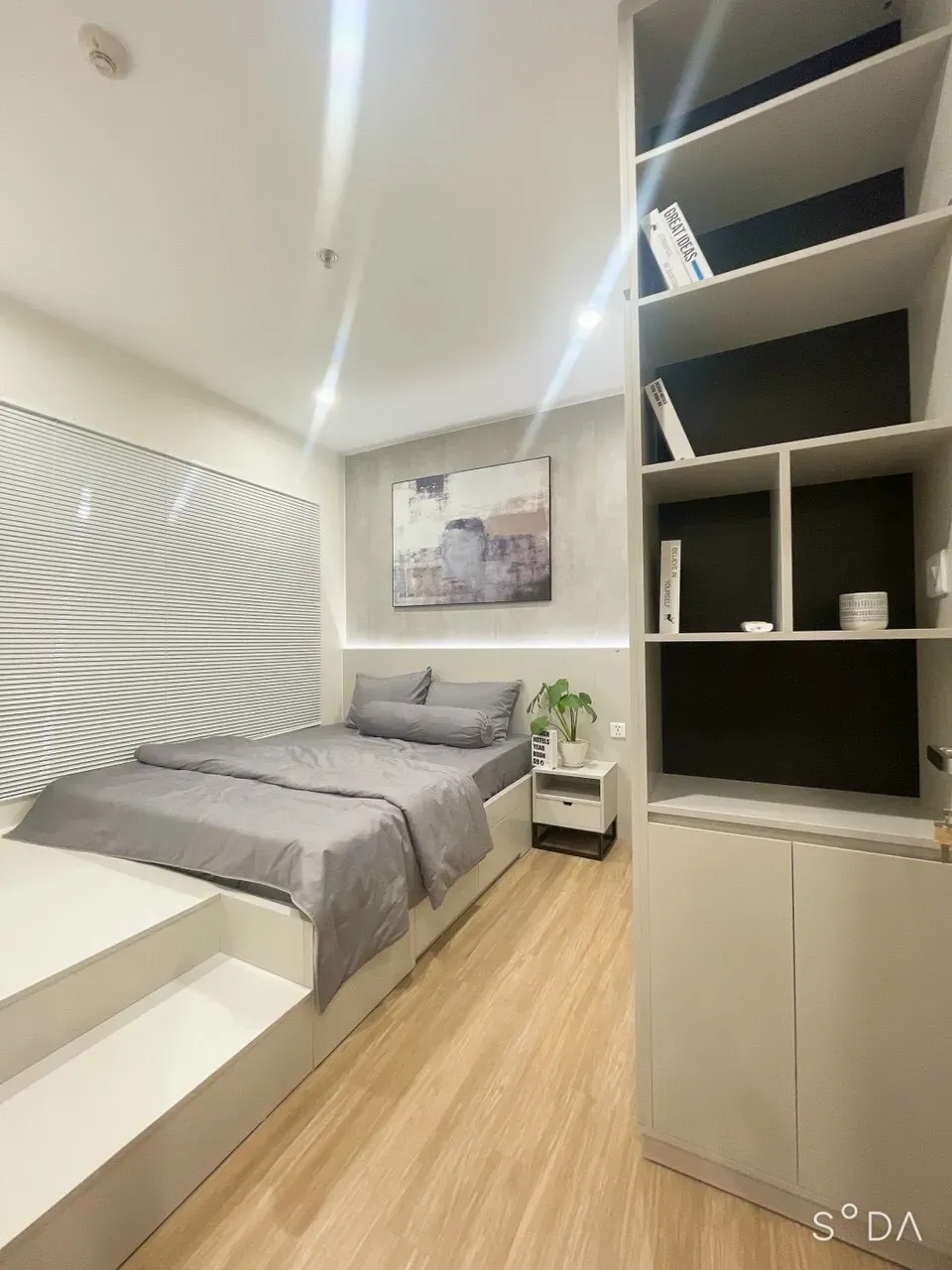 Phòng ngủ - Căn hộ Vinhomes Grand Park Quận 9 - Phong cách Modern | Space T