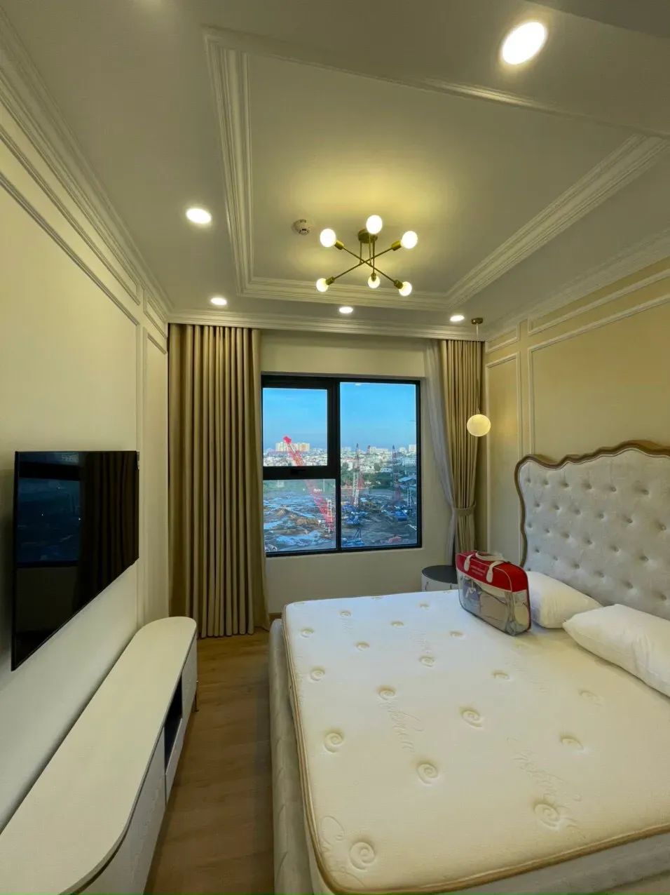 Phòng ngủ - Căn hộ Vinhomes Grand Park Quận 9 - Phong cách Modern | Space T