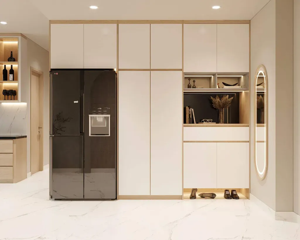 Lối vào - Căn hộ Charm Plaza Bình Dương - Phong cách Modern | Space T