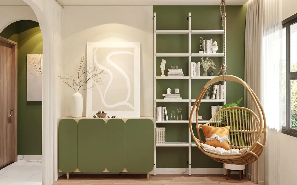 Góc thư giãn - Căn hộ Charm City Bình Dương - Phong cách Modern | Space T