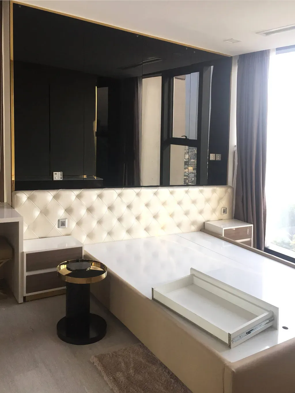 Phòng ngủ - Căn hộ Lux 6 (Vinhomes Ba Son) - Phong cách Modern | Space T
