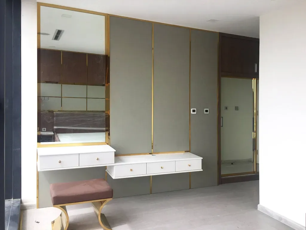 Phòng ngủ - Căn hộ Lux 6 (Vinhomes Ba Son) - Phong cách Modern | Space T