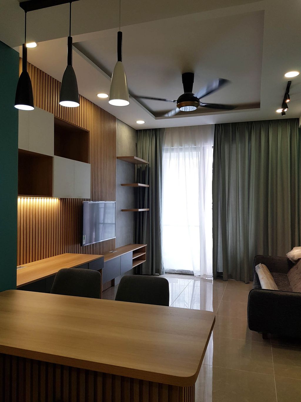 Phòng khách - Căn hộ Saigon South Quận 7 - Phong cách Modern  | Space T