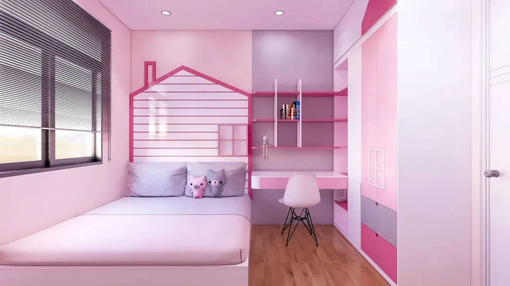 Phòng cho bé - Căn hộ Diamond Quận 8 - Phong cách Scandinavian | Space T