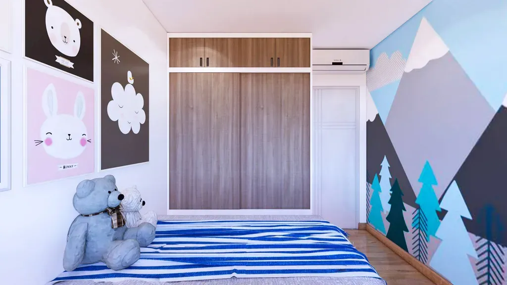 Phòng cho bé - Căn hộ Diamond Q.8 - Phong cách Modern | Space T