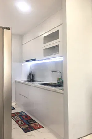 Phòng bếp - Căn hộ Diamond Quận 8 - Phong cách Modern | Space T