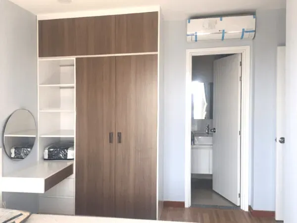 Phòng ngủ - Căn hộ Diamond Quận 8 - Phong cách Modern | Space T