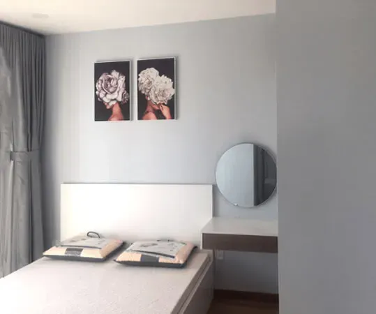 Phòng ngủ - Căn hộ Diamond Quận 8 - Phong cách Modern | Space T