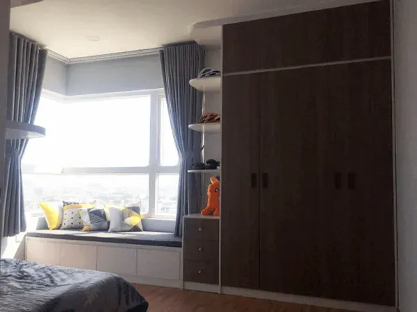Phòng ngủ - Căn hộ Diamond Quận 8 - Phong cách Modern | Space T