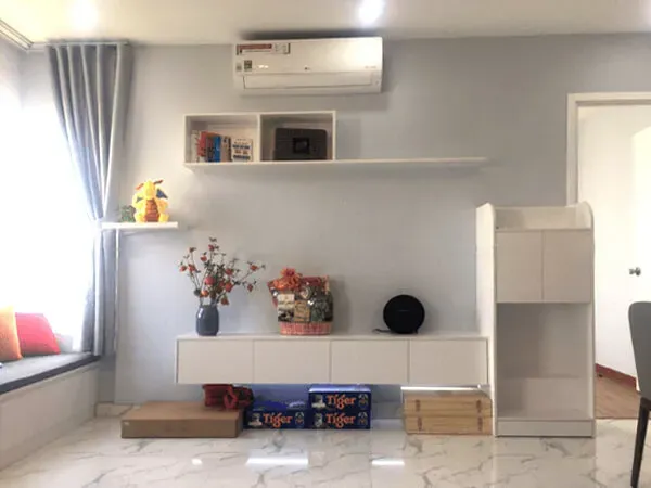 Phòng khách - Căn hộ Diamond Quận 8 - Phong cách Modern | Space T