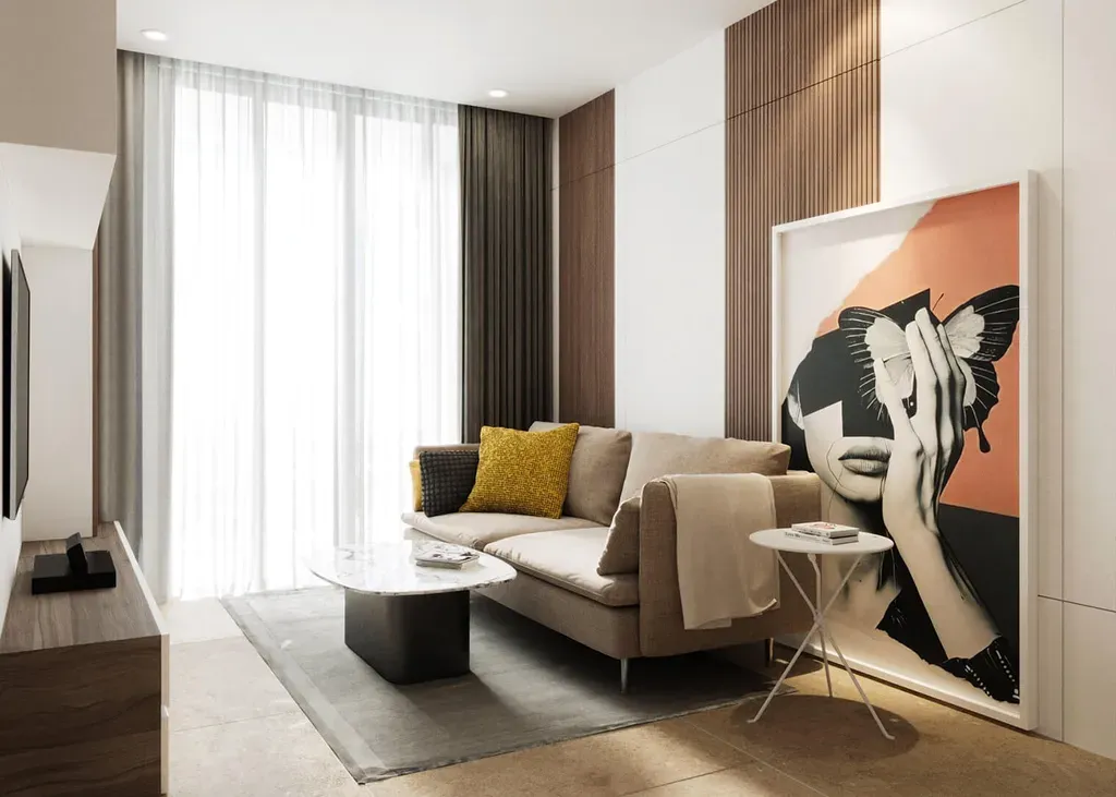 Căn hộ Diamond Quận 8 85m2 - Phong cách Modern | Space T