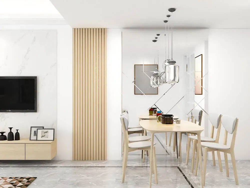 Phòng ăn - Căn hộ Carillon 7 Tân Phú - Phong cách Modern | Space T