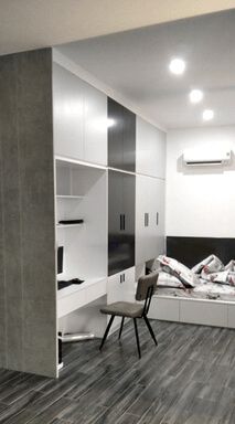 Phòng ngủ, Phòng làm việc - Biệt thự Sóc Trăng - Phong cách Modern  | Space T