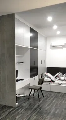 Phòng ngủ, Phòng làm việc - Biệt thự Sóc Trăng - Phong cách Modern | Space T