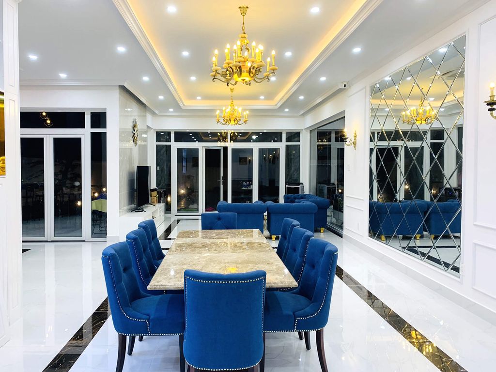 Phòng ăn - Biệt thự Tánh Linh Bình Thuận - Phong cách Neo Classic  | Space T