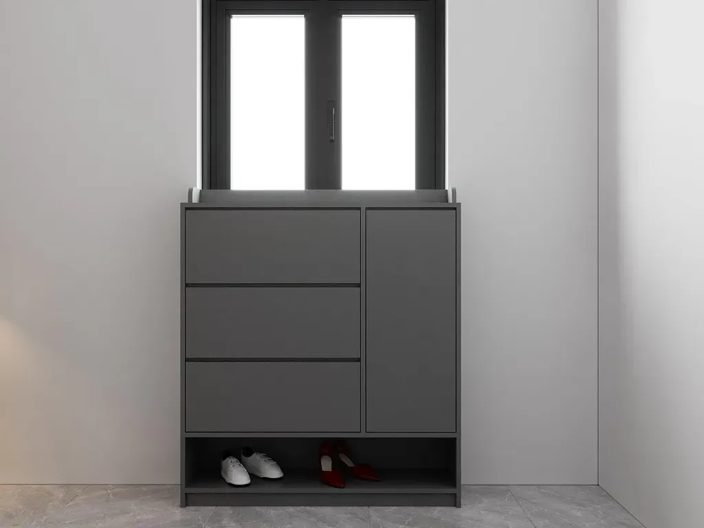 Lối vào - Nhà phố Bình Dương 75m2 - Phong cách Modern | Space T