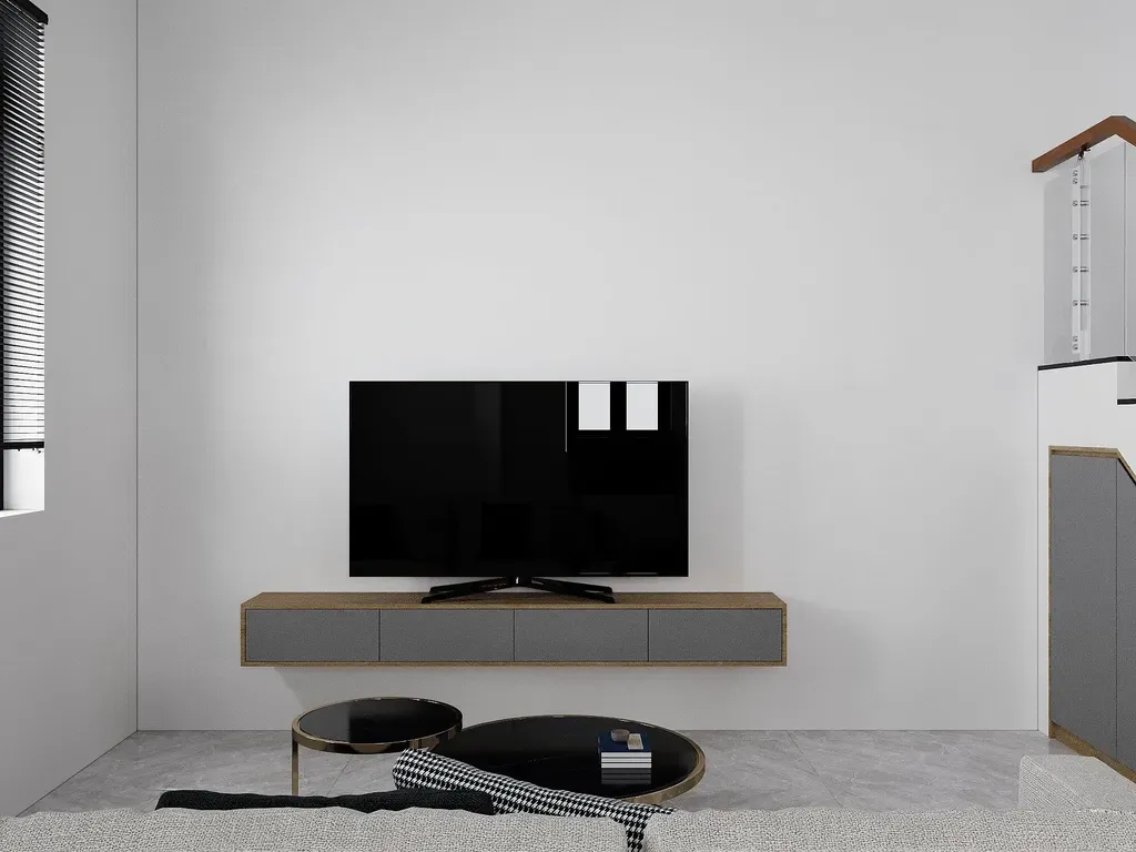 Phòng khách - Nhà phố Bình Dương 75m2 - Phong cách Modern | Space T