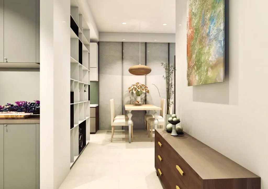 Phòng ăn - Căn hộ The Sun Avenue - Phong cách Modern | Space T