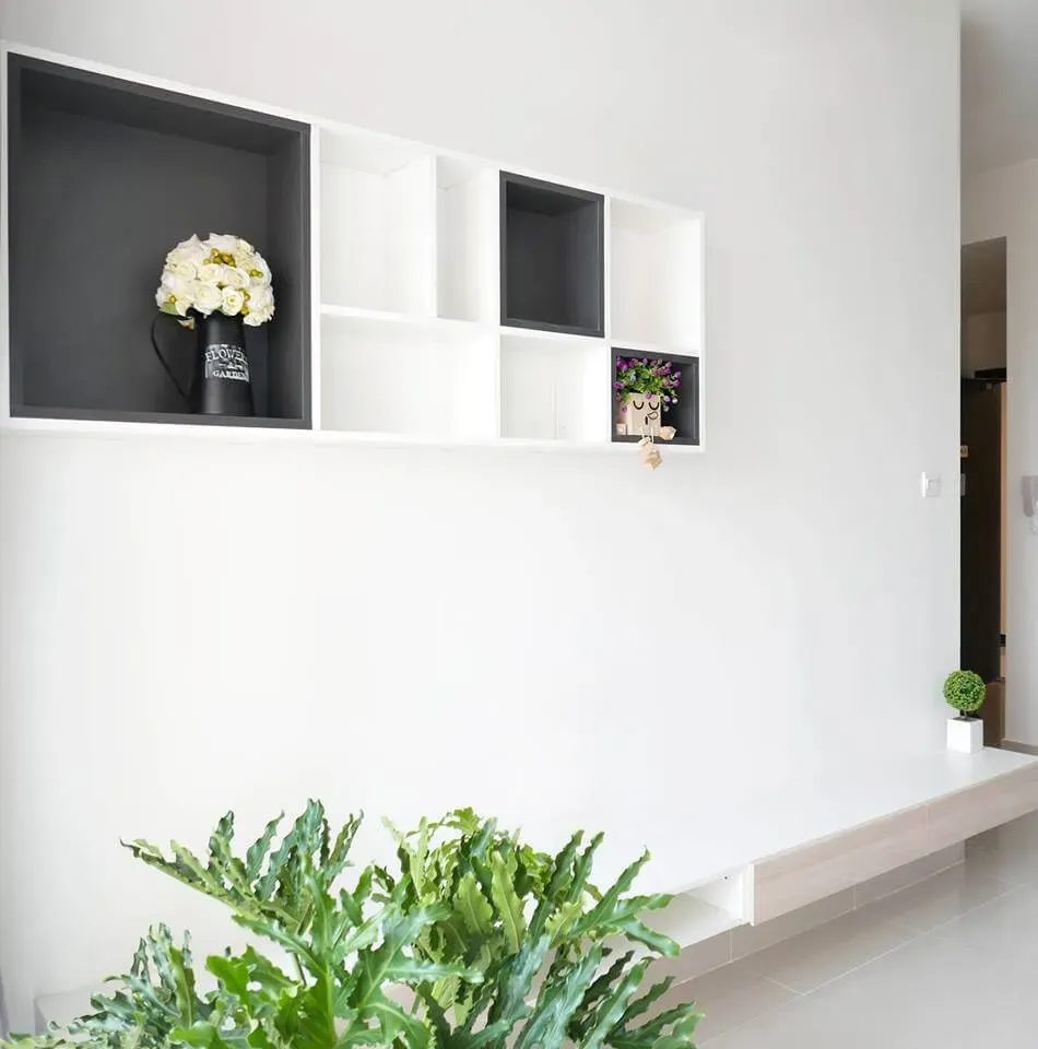 Phòng khách - Căn hộ The Sun Avenue - Phong cách Minimalist | Space T