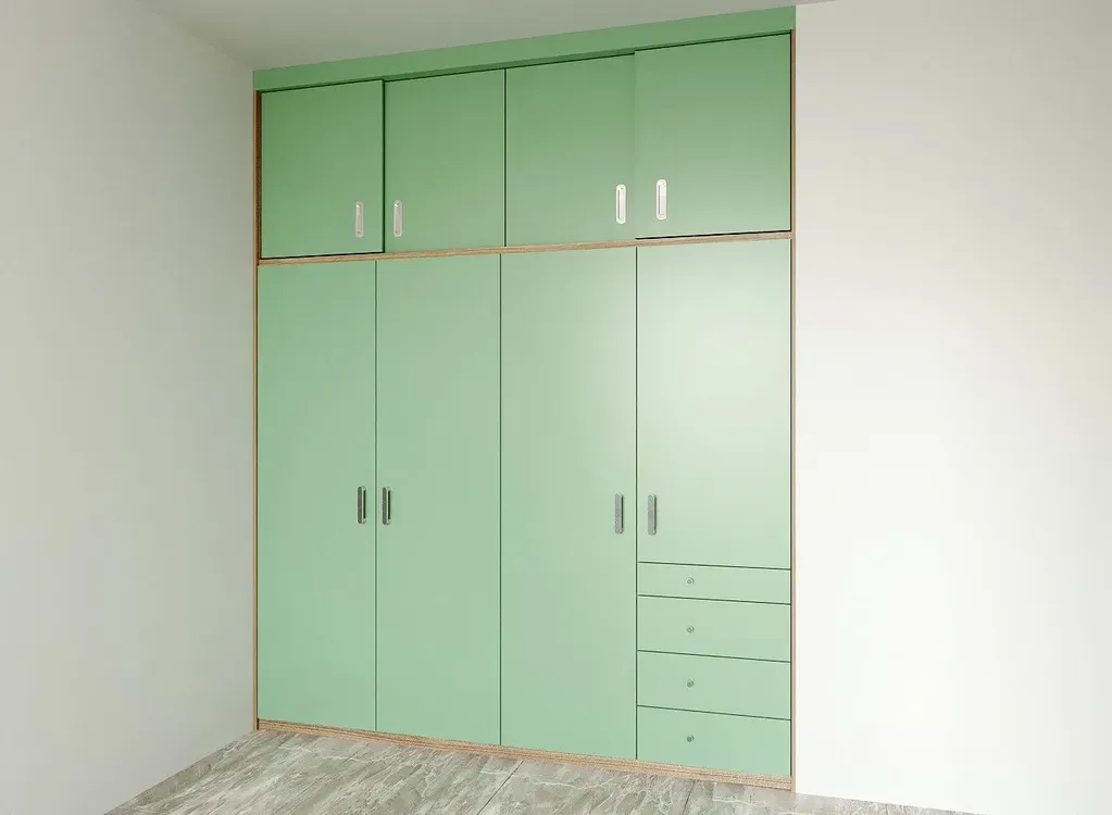 Phòng ngủ - Nhà phố Biên Hoà (Bếp và Tủ áo) - Phong cách Modern | Space T