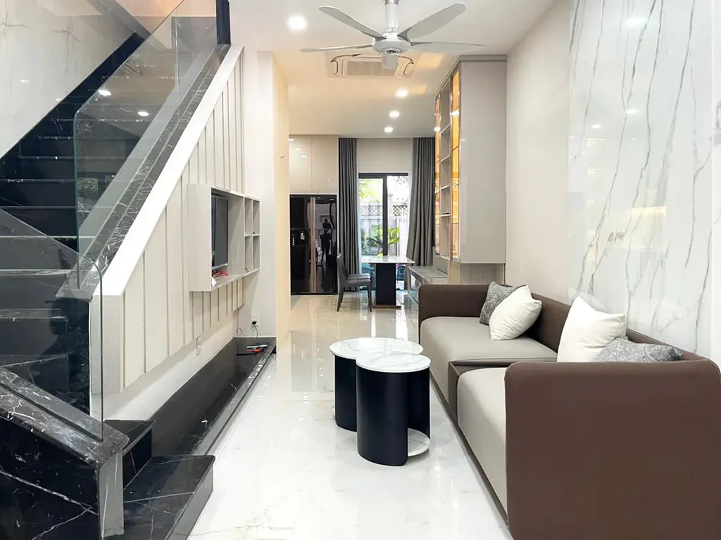 Phòng khách - Nhà phố Biên Hòa 44m2 - Phong cách Modern | Space T