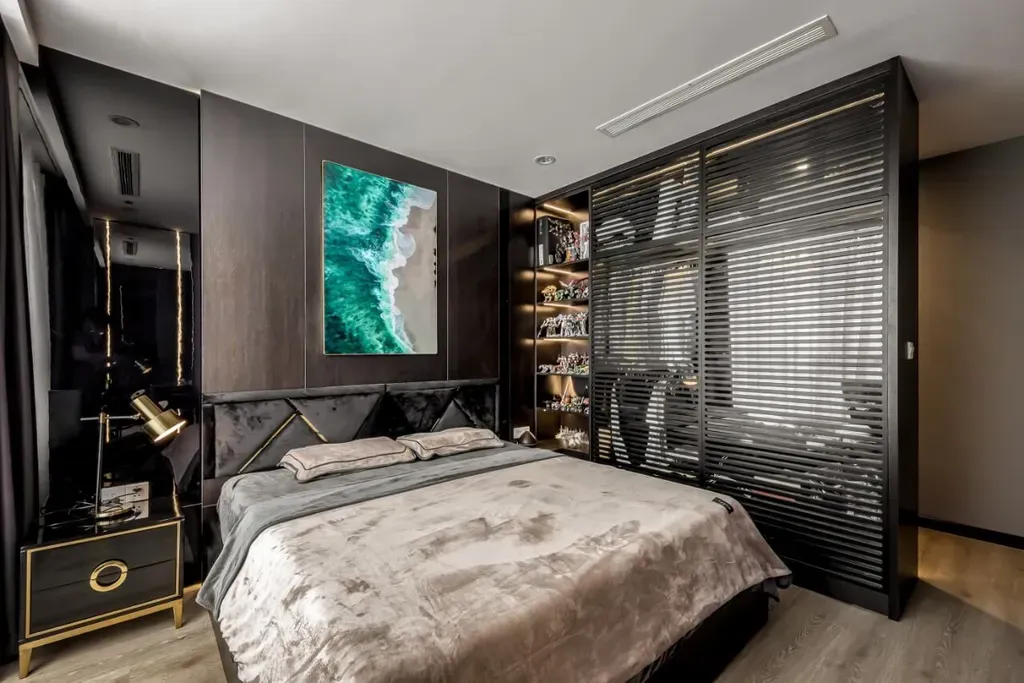 Phòng ngủ - Cải tạo Căn hộ Vinhomes Central Park - Phong cách Modern | Space T