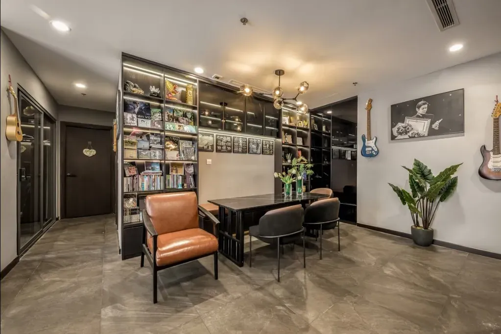 Phòng ăn - Cải tạo Căn hộ Vinhomes Central Park - Phong cách Modern | Space T