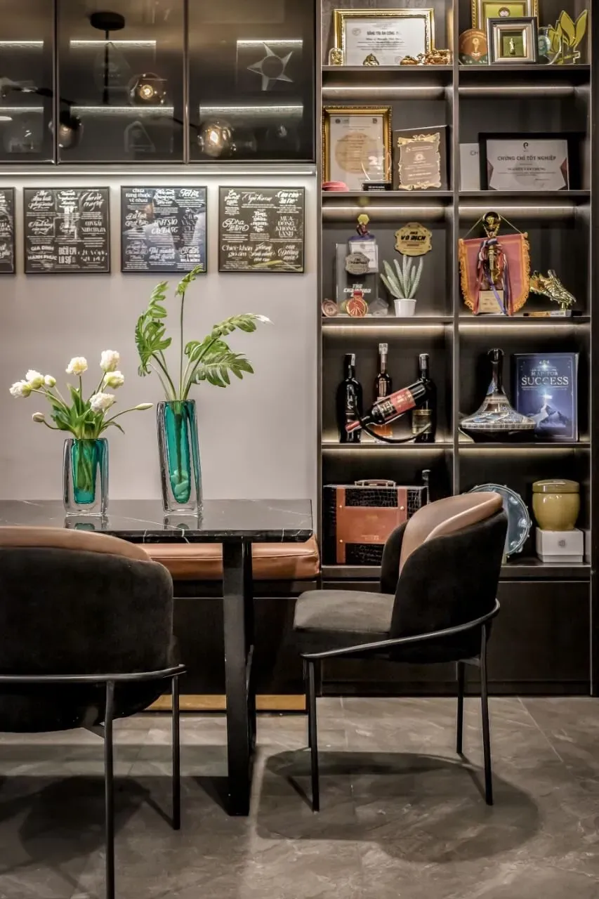 Phòng ăn - Cải tạo Căn hộ Vinhomes Central Park - Phong cách Modern | Space T