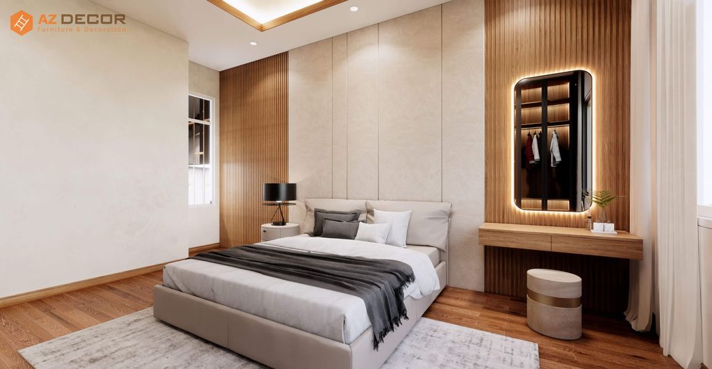 Phòng ngủ - Cải tạo Nhà phố Biên Hòa Đồng Nai - Phong cách Modern  | Space T