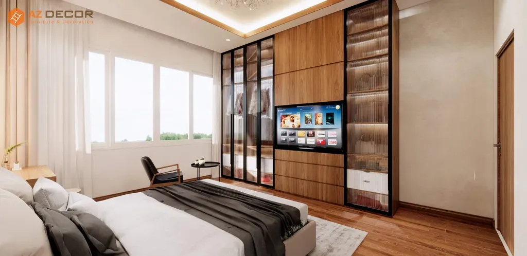 Phòng ngủ - Cải tạo Nhà phố Biên Hòa Đồng Nai - Phong cách Modern | Space T
