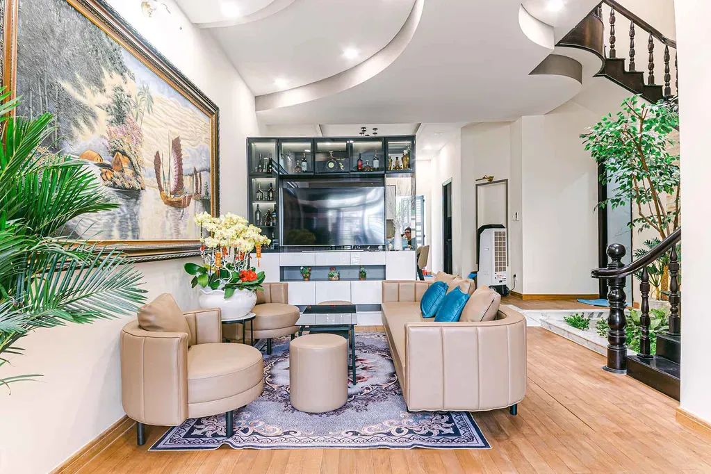 Phòng khách - Nhà phố Biên Hòa Đồng Nai - Phong cách Modern | Space T