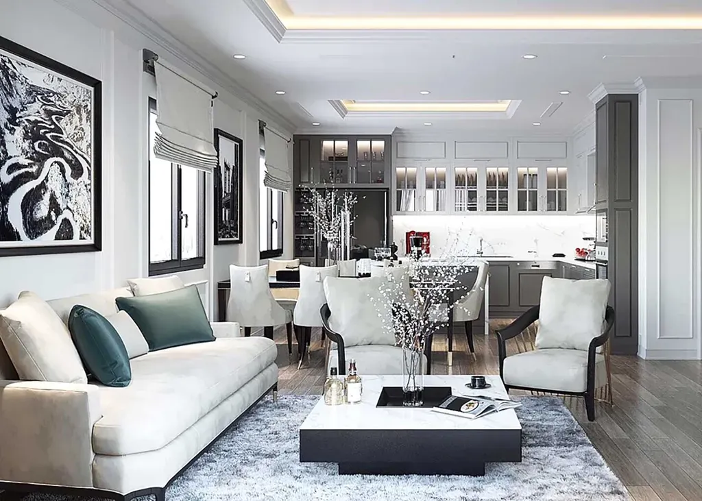 Căn hộ Nơ Trang Long Quận Phú Nhuận - Phong cách Neo Classic | Space T
