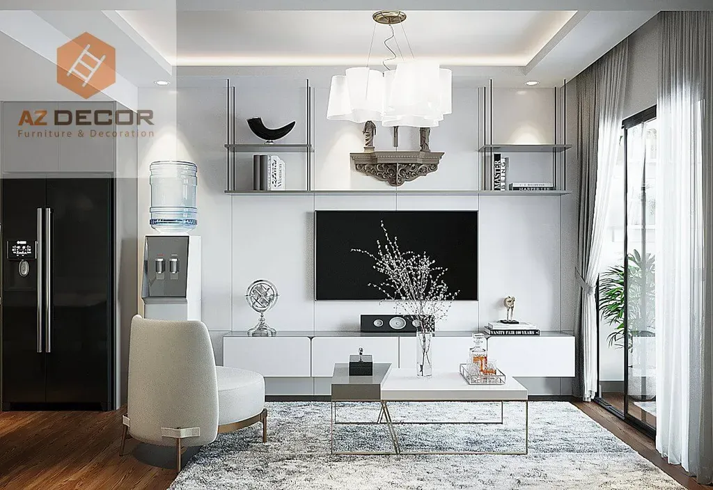 Phòng khách - Căn hộ Carillon Quận Tân Phú - Phong cách Modern | Space T