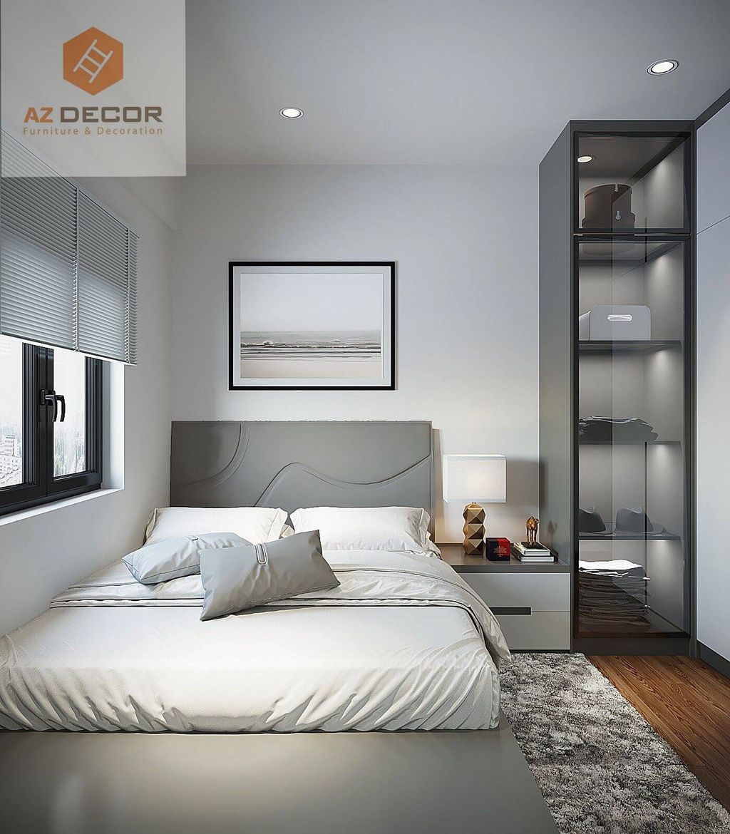 Phòng ngủ - Căn hộ Carillon Quận Tân Phú - Phong cách Modern  | Space T