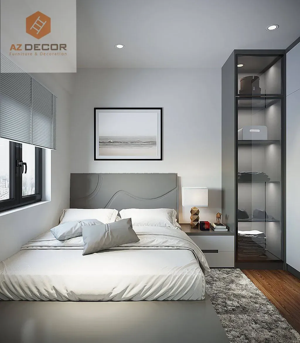 Phòng ngủ - Căn hộ Carillon Quận Tân Phú - Phong cách Modern | Space T