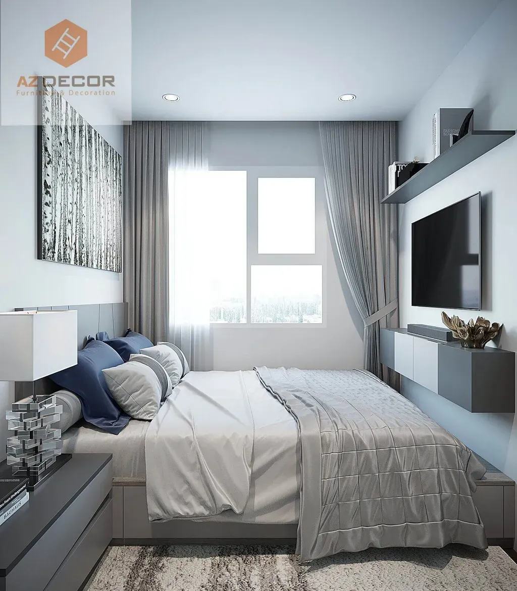 Phòng ngủ - Căn hộ Richstar Quận Tân Phú - Phong cách Modern | Space T