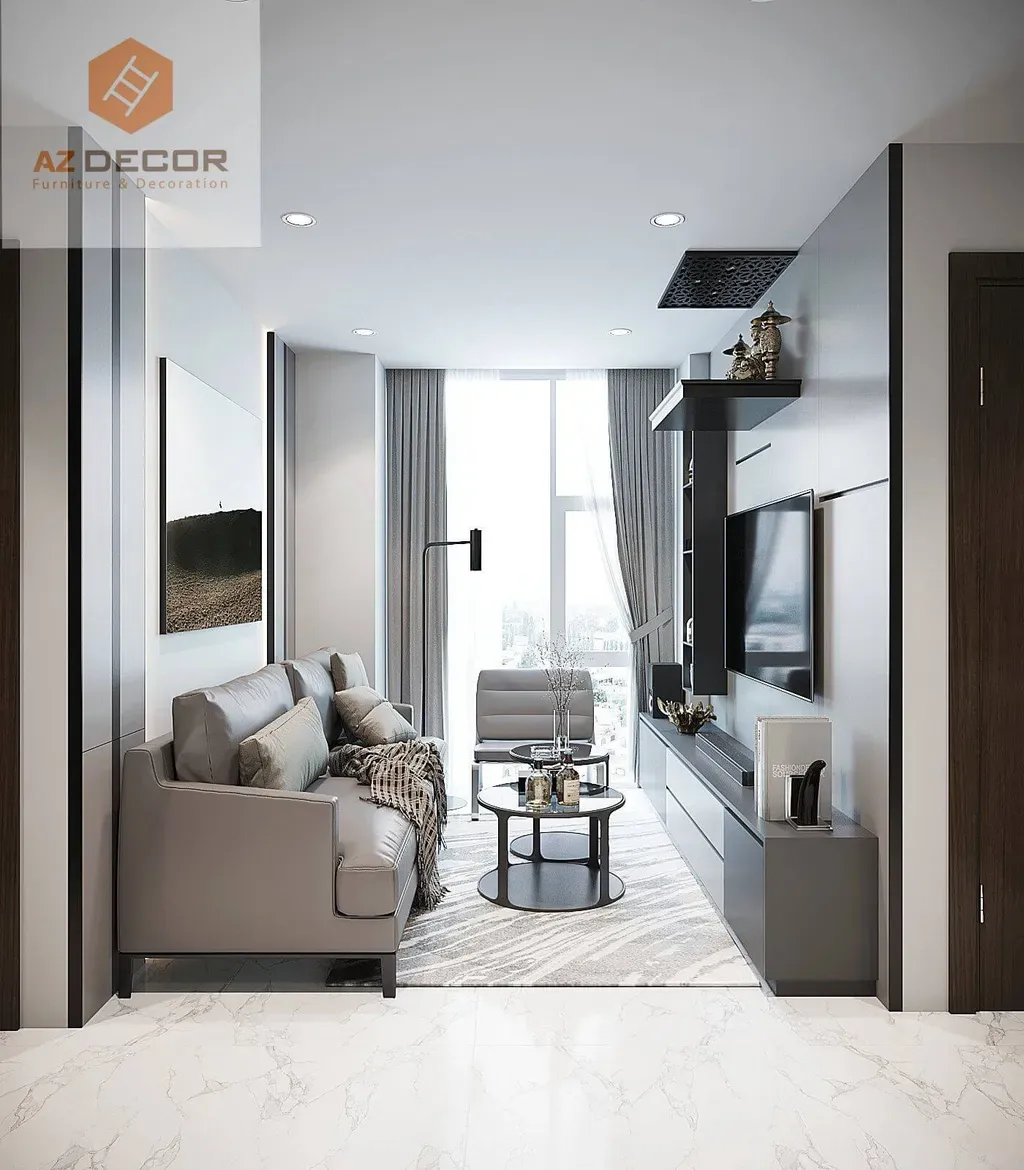 Phòng khách - Căn hộ Richstar Quận Tân Phú - Phong cách Modern | Space T
