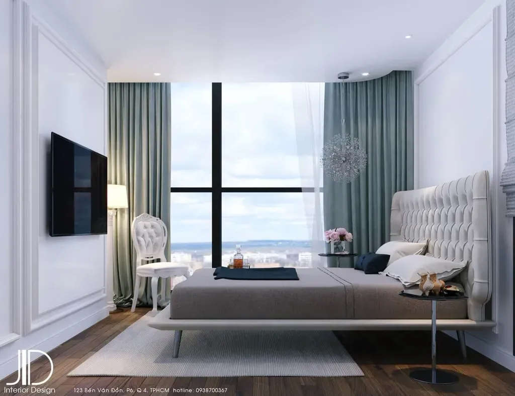 Phòng ngủ - Căn hộ Landmark 81 Bình Thạnh (Mr Chu) - Phong cách Neo Classic | Space T