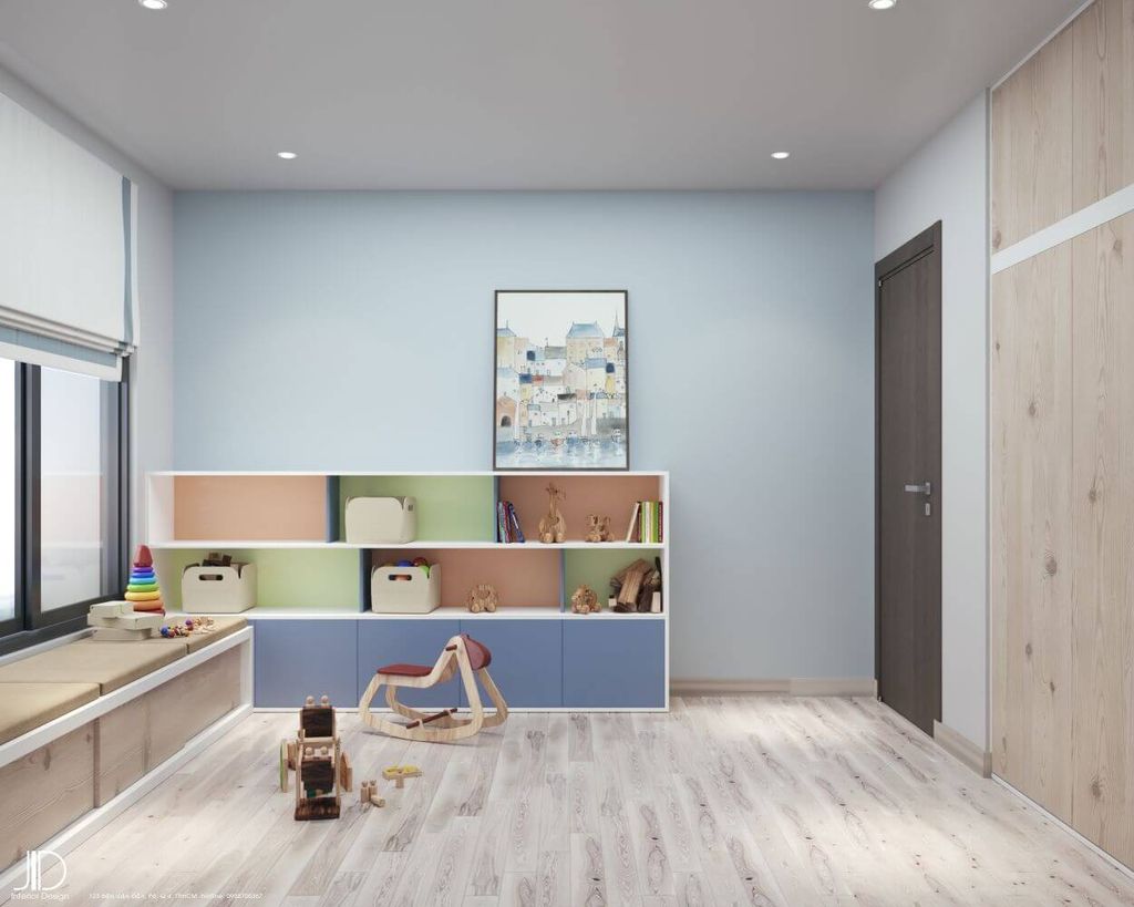 Phòng cho bé - Căn hộ Vinhomes Central Park Quận Bình Thạnh - Phong cách Modern  | Space T