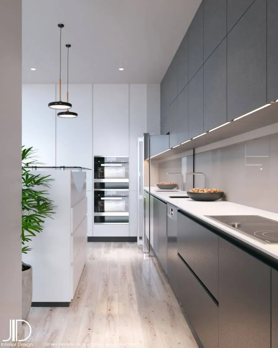 Phòng bếp - Căn hộ Vinhomes Central Park Quận Bình Thạnh - Phong cách Modern | Space T