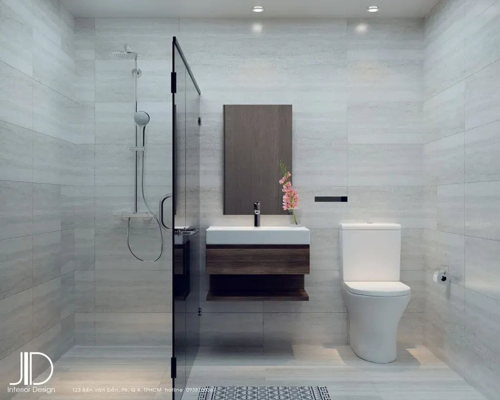 Phòng tắm - Căn hộ Sunrise City View Quận 7 - Phong cách Modern + Minimalist | Space T