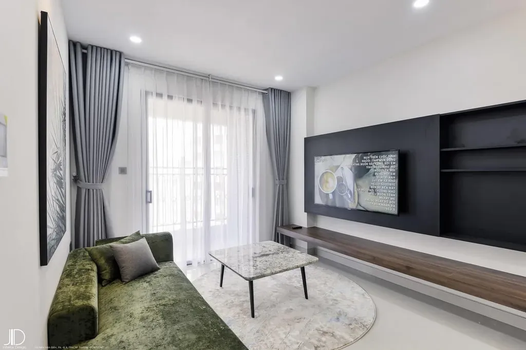 Phòng khách - Căn hộ Saigon Royal Quận 4 - Phong cách Modern | Space T
