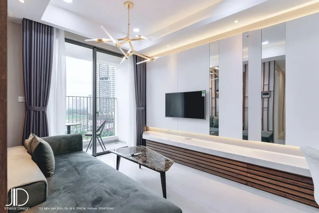 Phòng khách - Căn hộ Masteri An Phú Quận 2 - Phong cách Modern | Space T